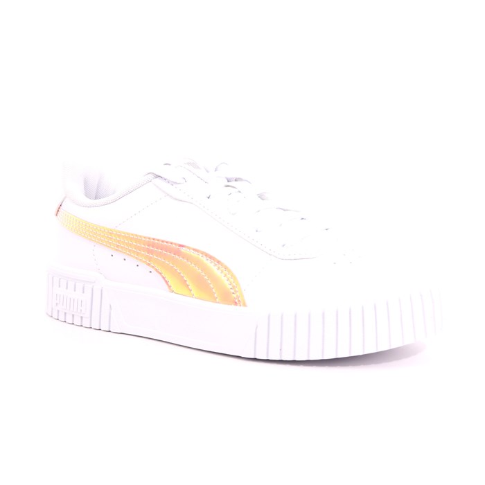 Scarpa Allacciata Puma Bambina Bianco  Scarpe 997 - 38798701