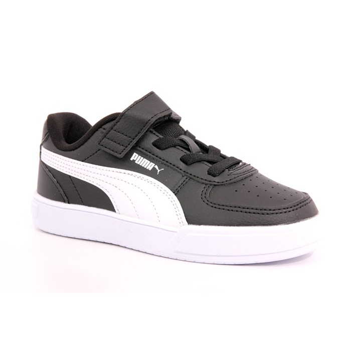 Scarpa Strappi + Elastico Puma Bambino Nero  Scarpe 1000 - 38930702