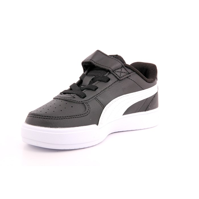 Scarpa Strappi + Elastico Puma Bambino Nero  Scarpe 1000 - 38930702