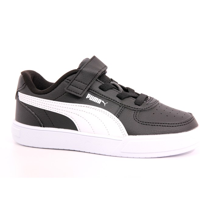 Scarpa Strappi + Elastico Puma Bambino Nero  Scarpe 1000 - 38930702