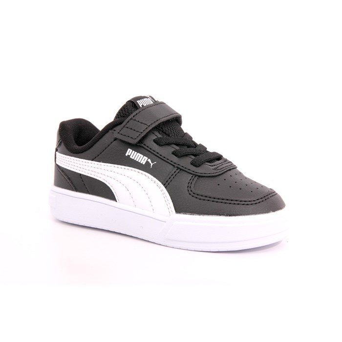 Scarpa Strappi + Elastico Puma Bambino Nero  Scarpe 1002 - 38930902