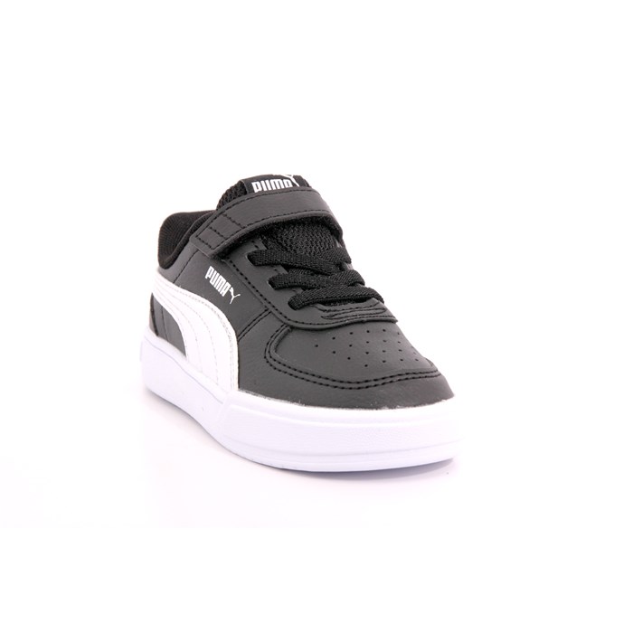 Scarpa Strappi + Elastico Puma Bambino Nero  Scarpe 1002 - 38930902