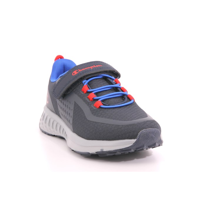 Scarpa Strappi + Elastico Champion Bambino Blu  Scarpe 914 - S32613