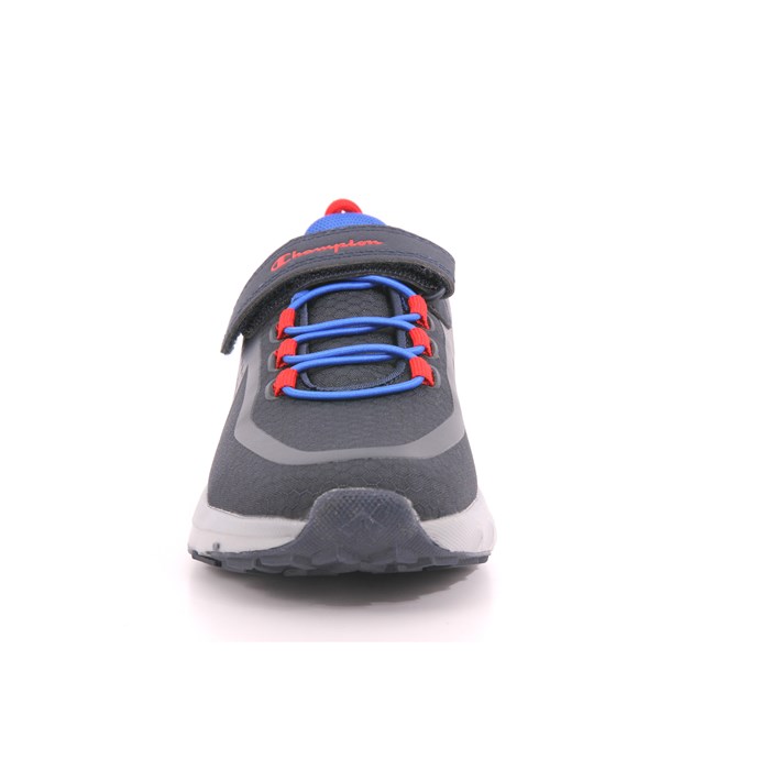 Scarpa Strappi + Elastico Champion Bambino Blu  Scarpe 914 - S32613