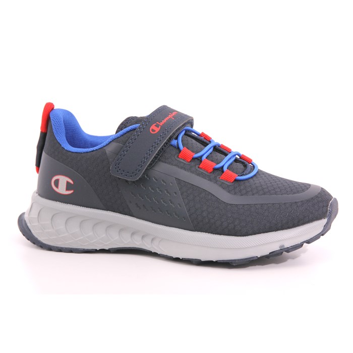 Scarpa Strappi + Elastico Champion Bambino Blu  Scarpe 914 - S32613