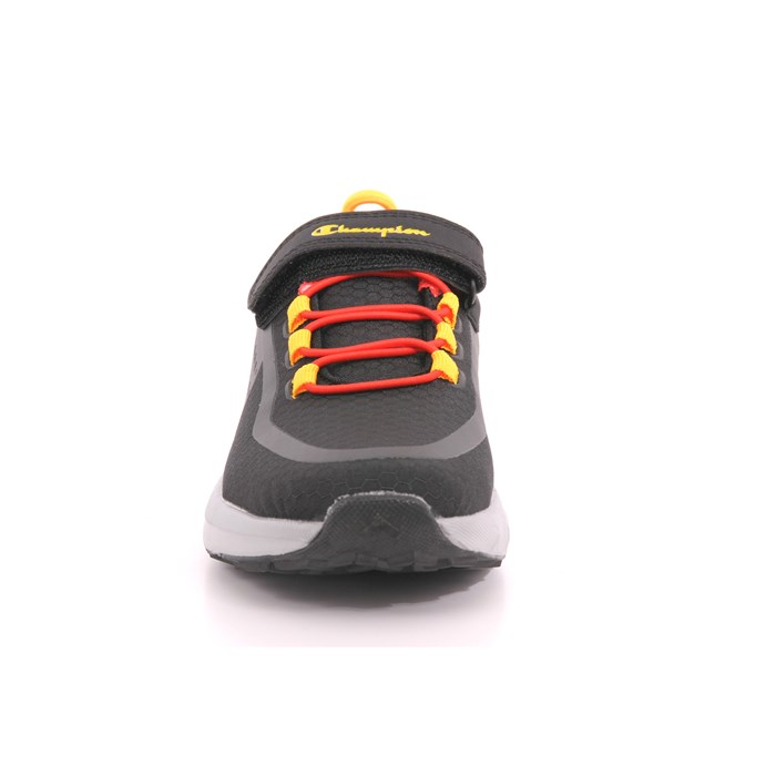 Scarpa Strappi + Elastico Champion Bambino Nero  Scarpe 915 - S32613