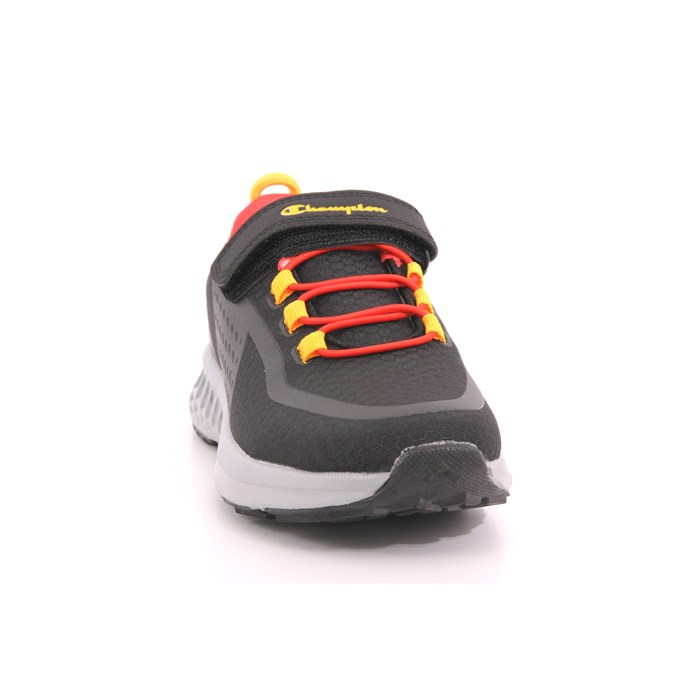 Scarpa Strappi + Elastico Champion Bambino Nero  Scarpe 915 - S32613