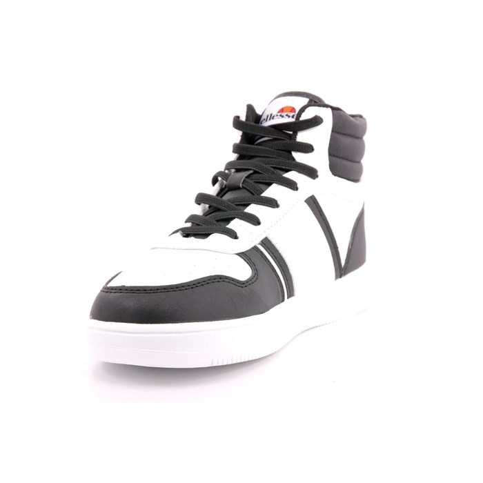 Scarpa Strappi + Elastico Ellesse Bambino Bianco/nero  Scarpe 44 - ES0090S