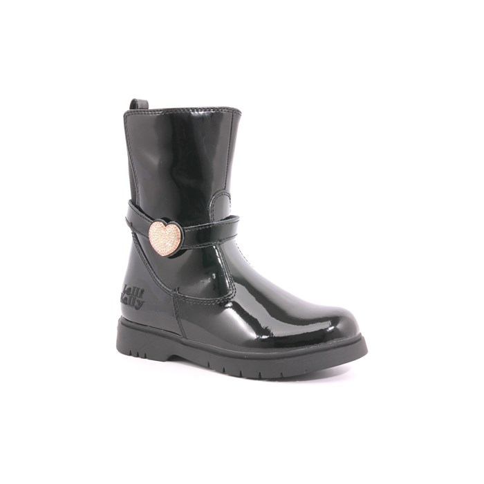 Stivaletto Lelli Kelly Bambina Nero  Scarpe 428 - LKHH2314