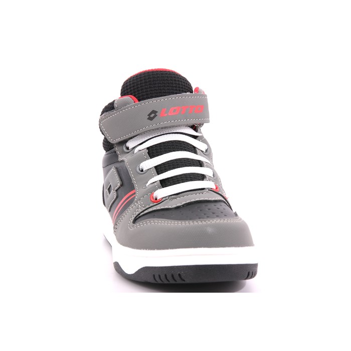 Scarpa Strappi + Elastico Lotto Bambino Nero  Scarpe 201 - 218154