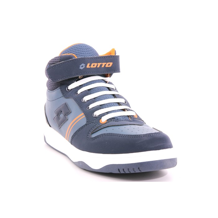 Scarpa Strappi + Elastico Lotto Bambino Blu  Scarpe 202 - 218154