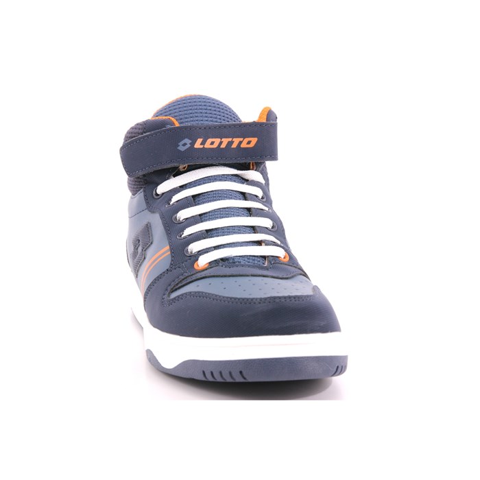 Scarpa Strappi + Elastico Lotto Bambino Blu  Scarpe 202 - 218154