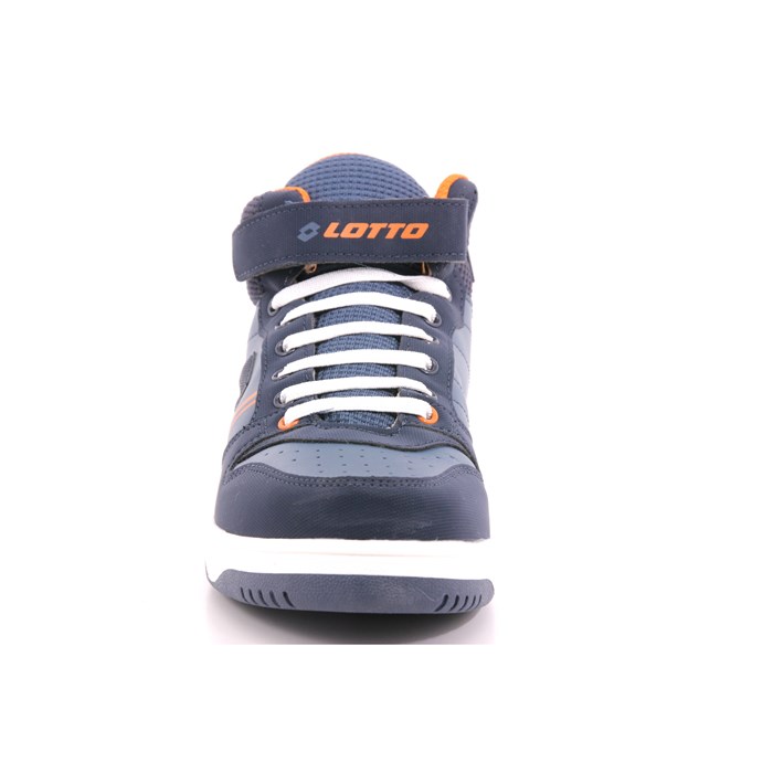 Scarpa Strappi + Elastico Lotto Bambino Blu  Scarpe 202 - 218154