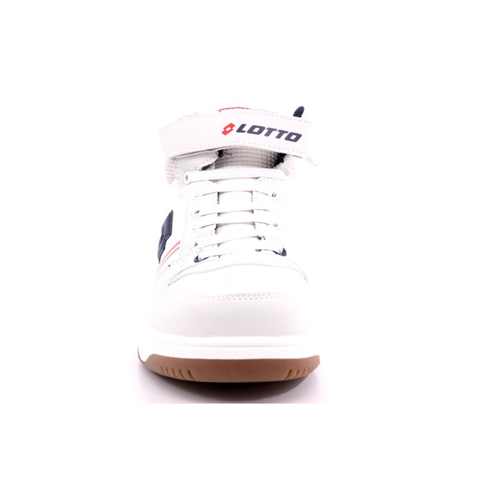 Scarpa Strappi + Elastico Lotto Bambino Bianco  Scarpe 203 - 218154