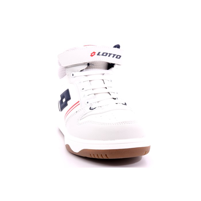 Scarpa Strappi + Elastico Lotto Bambino Bianco  Scarpe 203 - 218154