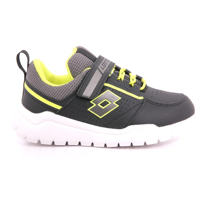 Scarpa Strappi + Elastico Lotto Bambino Nero Scarpa Strappi + Elastico Lotto Bambino Nero Scarpe 209 - 218185