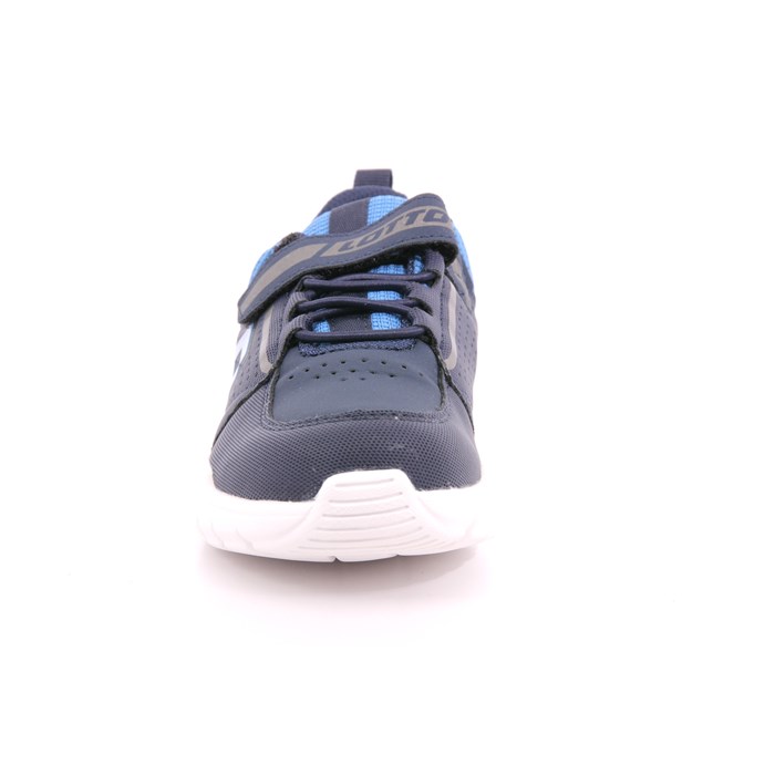 Scarpa Strappi + Elastico Lotto Bambino Blu  Scarpe 210 - 218185