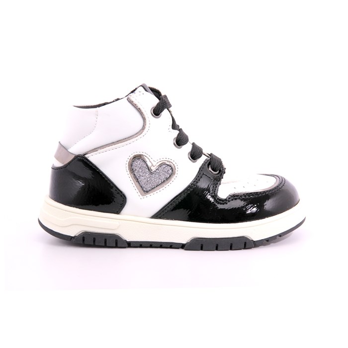 Scarpa Allacciata Asso Bambina Bianco/nero Scarpa Allacciata Asso Bambina Bianco/nero Scarpe 515 - AG14341A