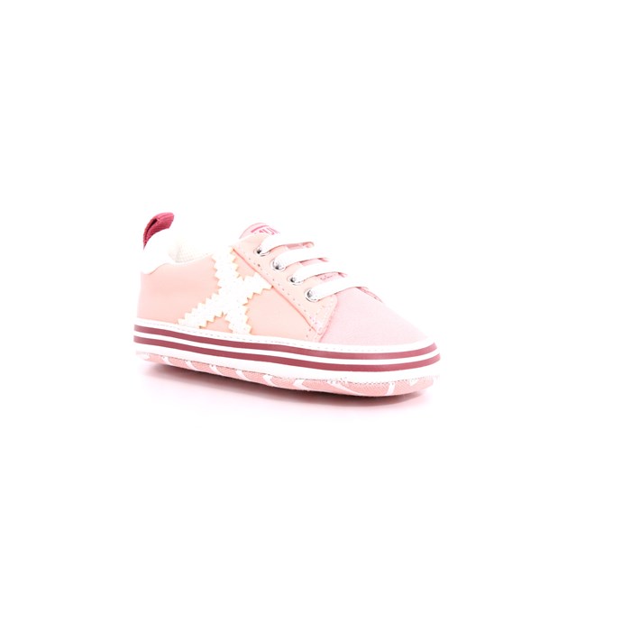 Scarpina Culla Munich Bambino Rosa  Scarpe 153 - 8241015