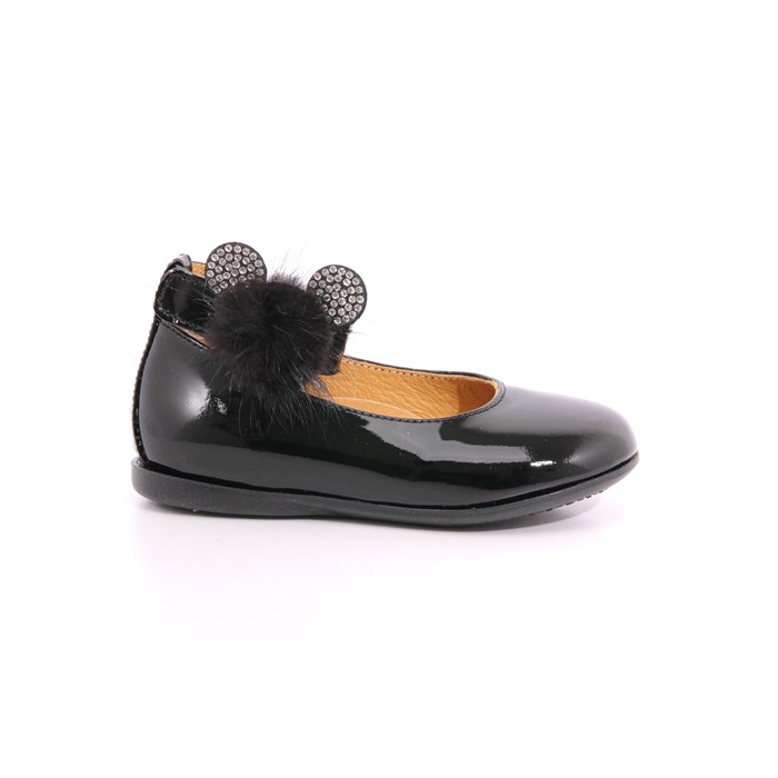 Ballerina Platis Bambina Nero  Scarpe 15 - P2223