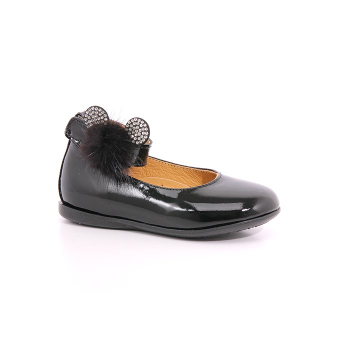 Ballerina Platis Bambina Nero  Scarpe 15 - P2223