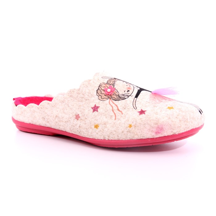 Pantofola Riposella Bambino Beige  Scarpe 26 - 4525
