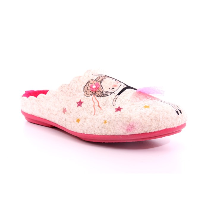 Pantofola Riposella Bambino Beige  Scarpe 26 - 4525