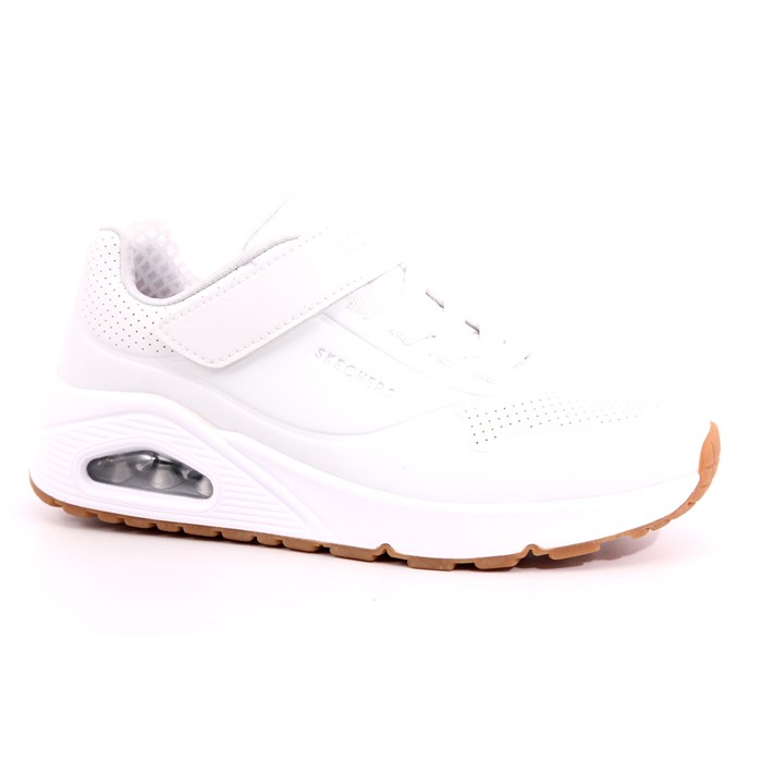 Scarpa Strappi + Elastico Skechers Bambino Bianco  Scarpe 223 - 403673L