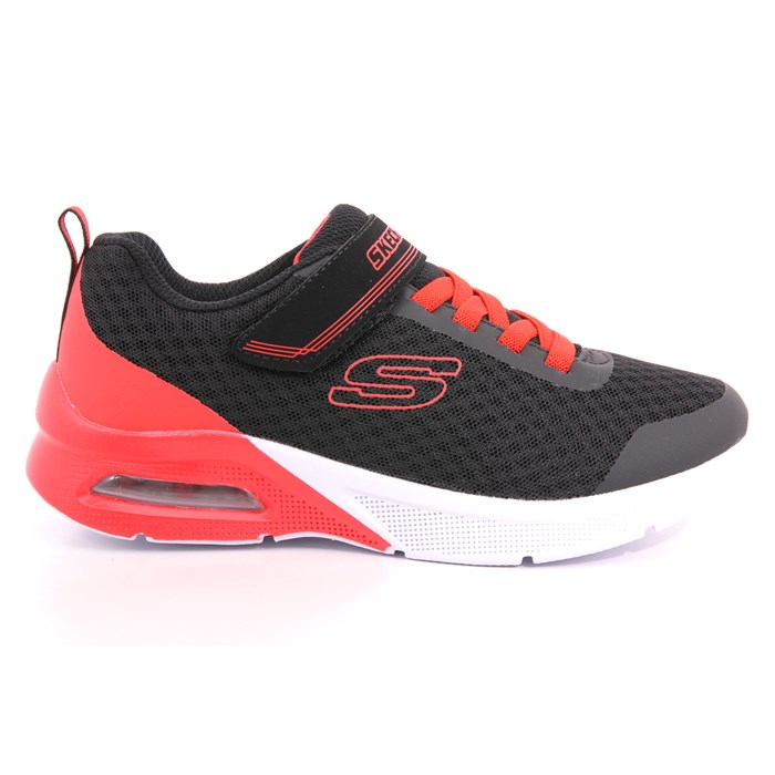 Scarpa Strappi + Elastico Skechers Bambino Nero Scarpa Strappi + Elastico Skechers Bambino Nero Scarpe 227 - 403773L