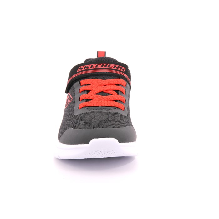 Scarpa Strappi + Elastico Skechers Bambino Nero  Scarpe 227 - 403773L