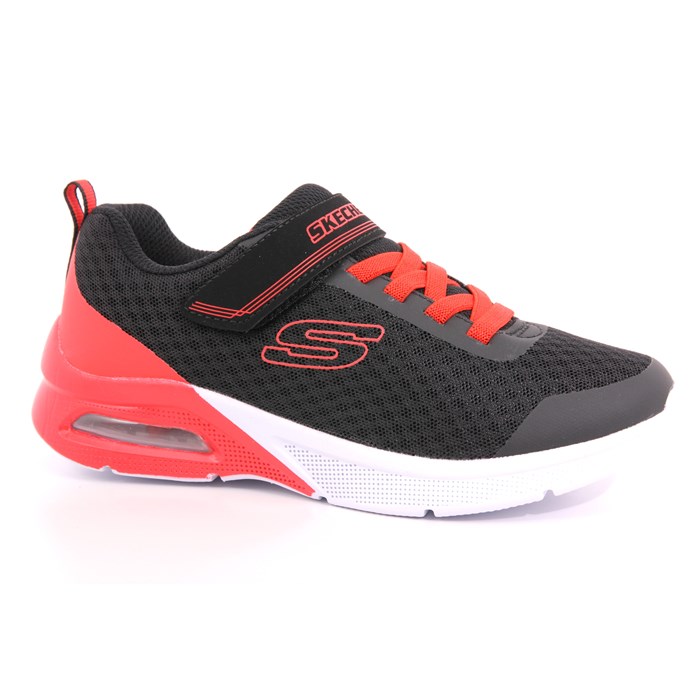 Scarpa Strappi + Elastico Skechers Bambino Nero  Scarpe 227 - 403773L