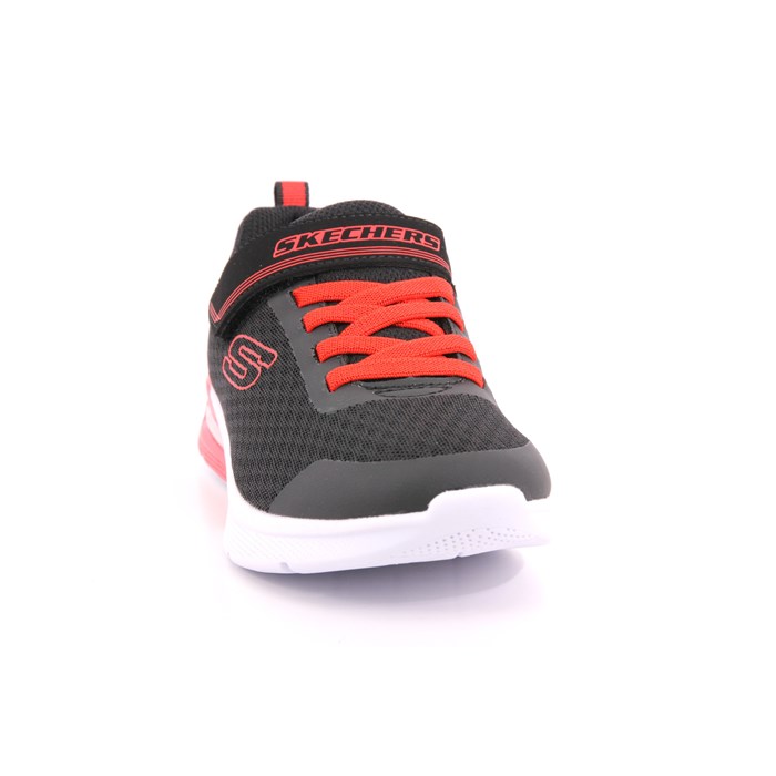 Scarpa Strappi + Elastico Skechers Bambino Nero  Scarpe 227 - 403773L