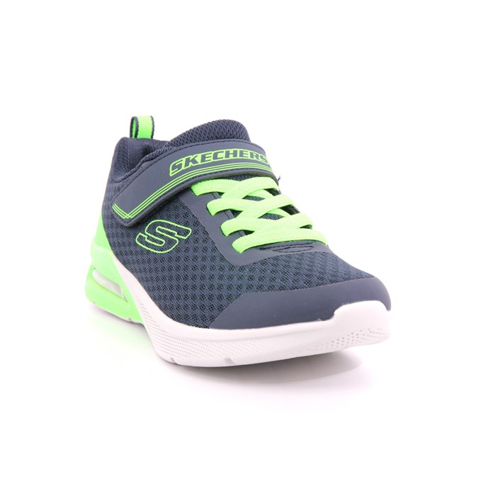 Scarpa Strappi + Elastico Skechers Bambino Verde  Scarpe 228 - 403773L