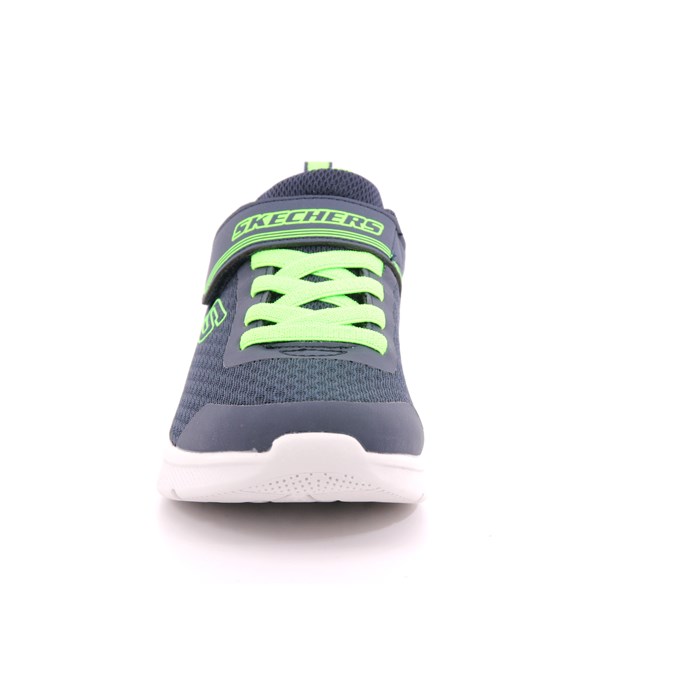 Scarpa Strappi + Elastico Skechers Bambino Verde  Scarpe 228 - 403773L