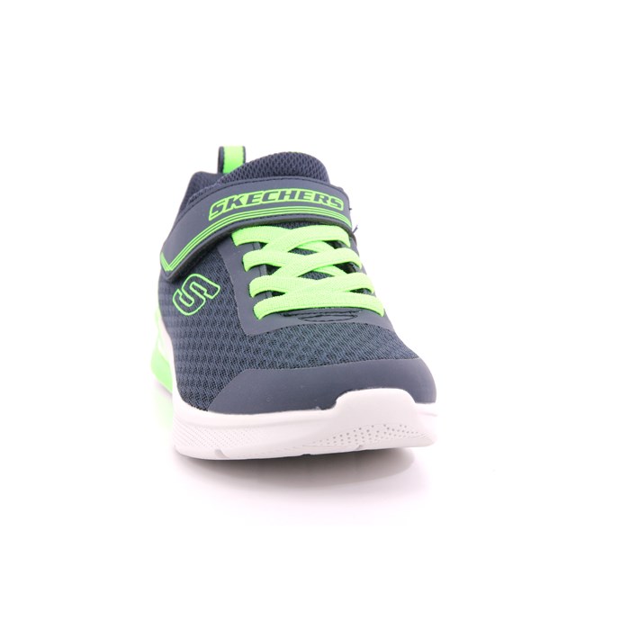 Scarpa Strappi + Elastico Skechers Bambino Verde  Scarpe 228 - 403773L