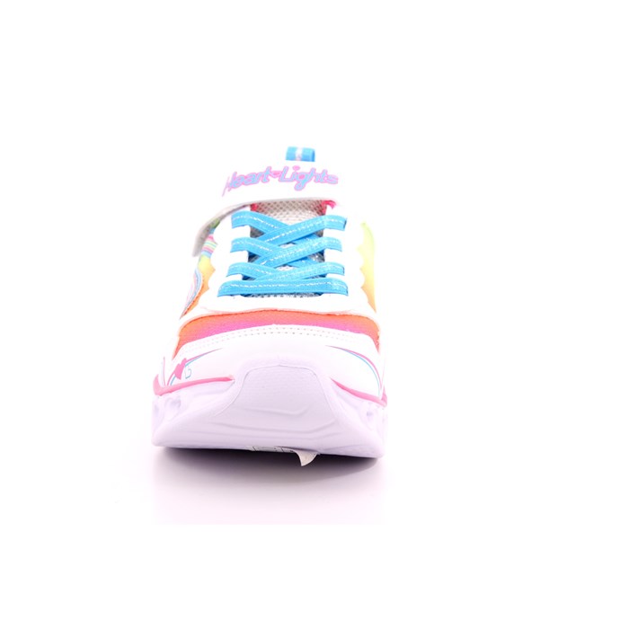 Scarpa Strappi + Elastico Skechers Bambina Bianco  Scarpe 229 - 20294L