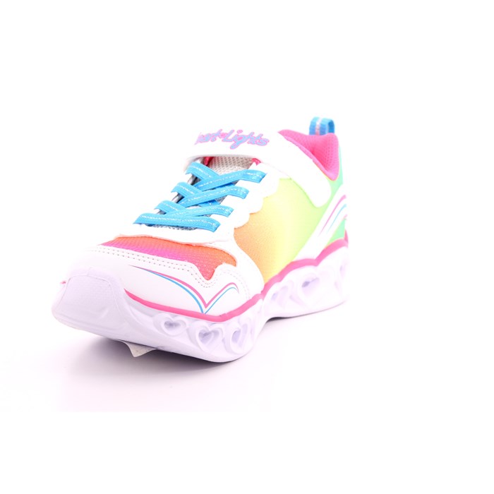 Scarpa Strappi + Elastico Skechers Bambina Bianco  Scarpe 229 - 20294L