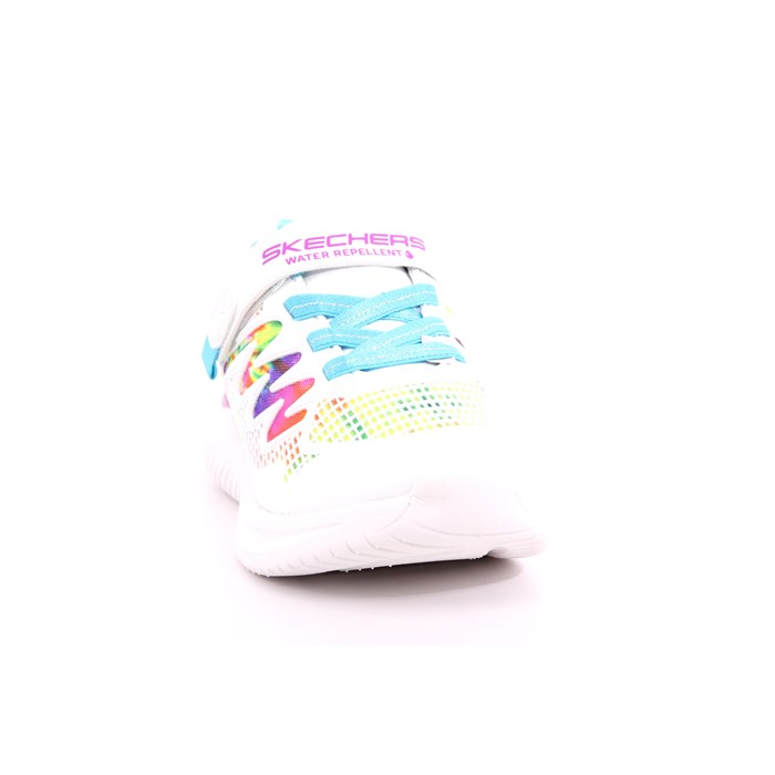 Scarpa Strappi + Elastico Skechers Bambina Bianco  Scarpe 230 - 302434N