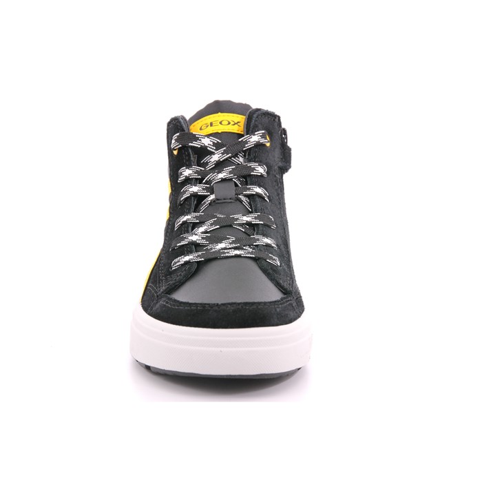 Scarpa Allacciata Geox Bambino Nero  Scarpe 470 - J26HAB