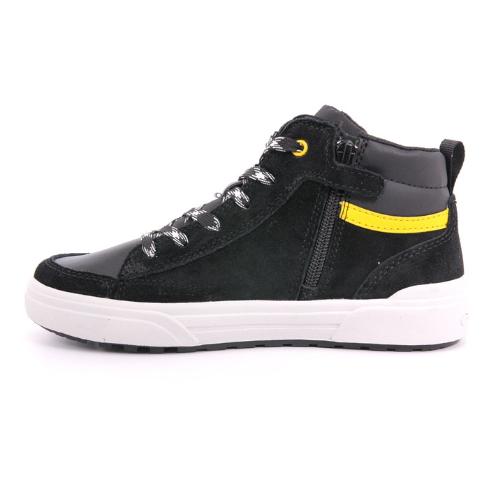 Scarpa Allacciata Geox Bambino Nero  Scarpe 470 - J26HAB