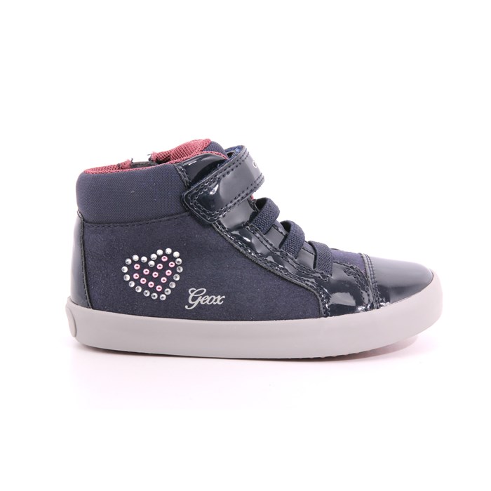Scarpa Strappi + Elastico Geox Bambina Blu Scarpa Strappi + Elastico Geox Bambina Blu Scarpe 471 - B261MA