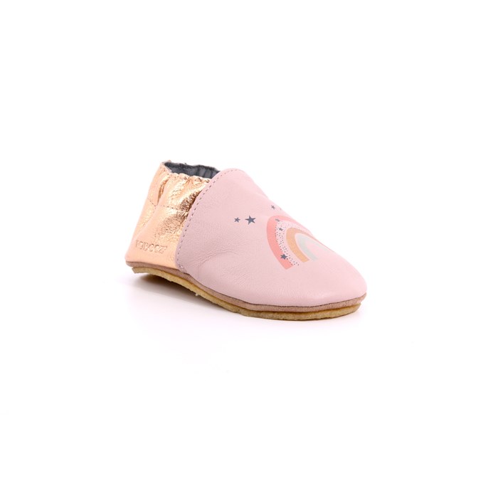 Scarpina Culla Robeez Bambino Rosa  Scarpe 8 - 875110