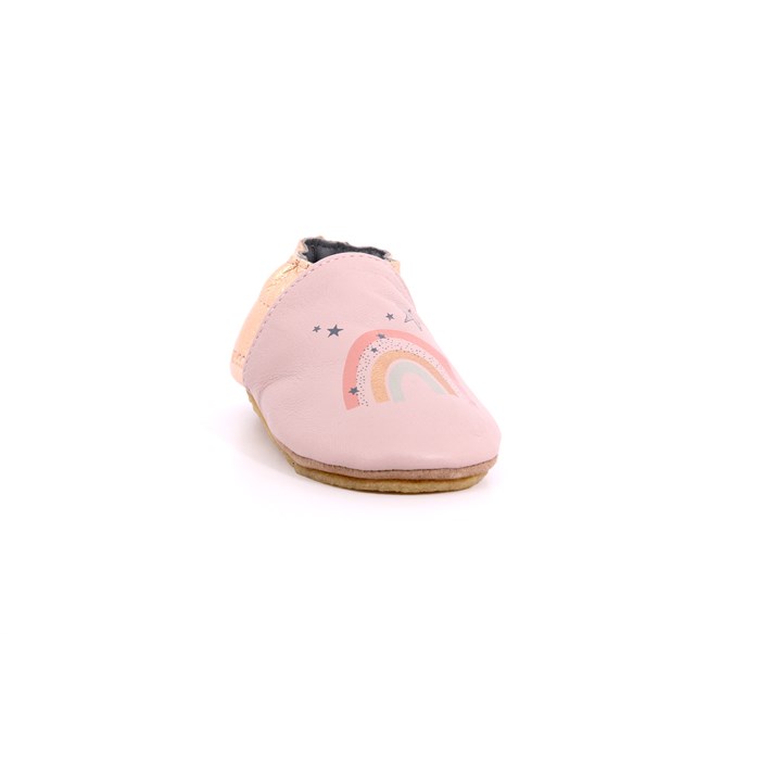 Scarpina Culla Robeez Bambino Rosa  Scarpe 8 - 875110