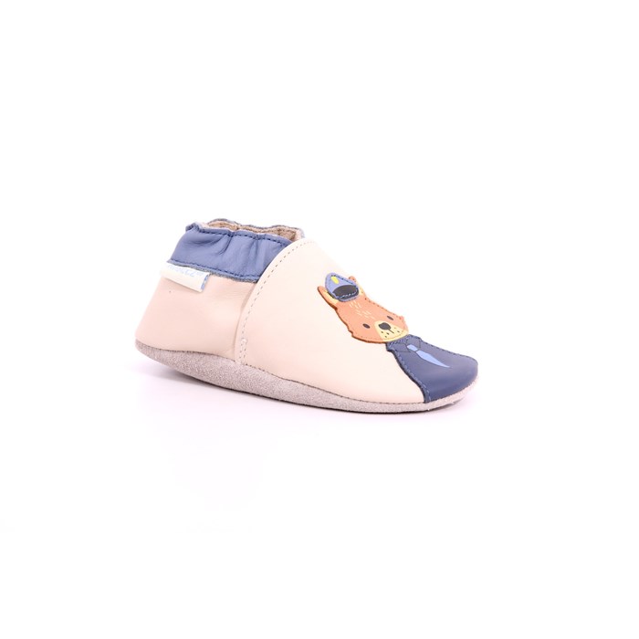 Scarpina Culla Robeez Bambino Beige  Scarpe 15 - 890500