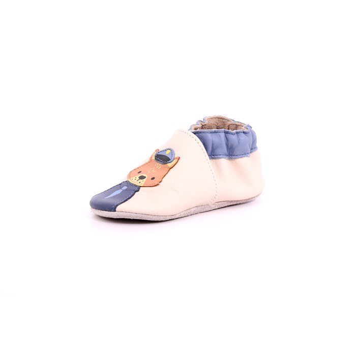 Scarpina Culla Robeez Bambino Beige  Scarpe 15 - 890500