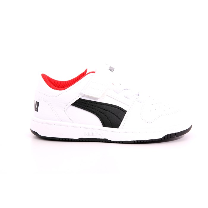 Scarpa Strappi + Elastico Puma Bambino Bianco  Scarpe 1089 - 37049301