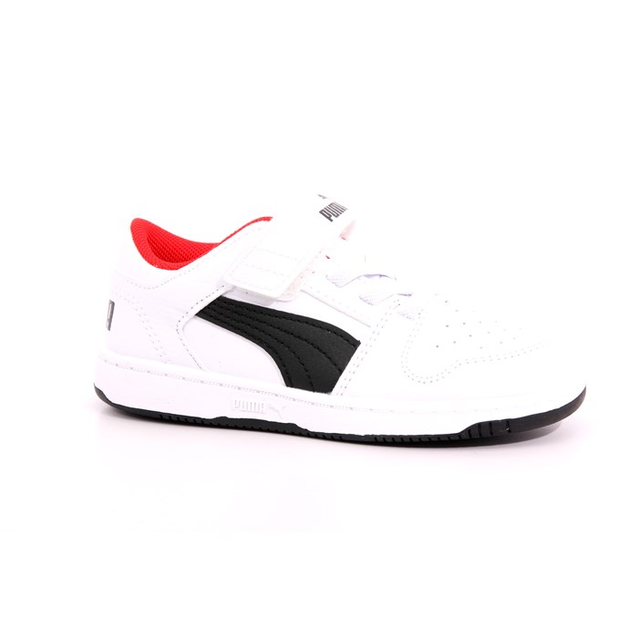 Scarpa Strappi + Elastico Puma Bambino Bianco  Scarpe 1089 - 37049301