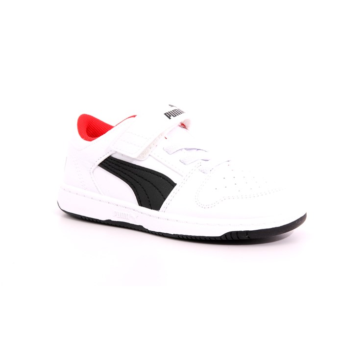 Scarpa Strappi + Elastico Puma Bambino Bianco  Scarpe 1089 - 37049301