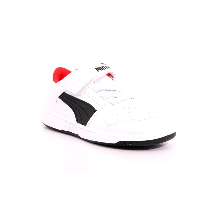 Scarpa Strappi + Elastico Puma Bambino Bianco  Scarpe 1089 - 37049301