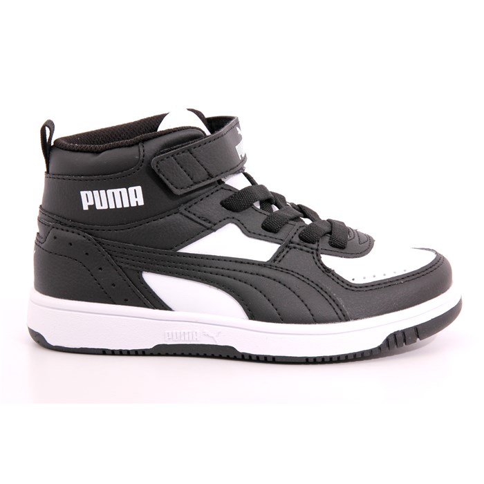 Scarpa Strappi + Elastico Puma Bambino Nero  Scarpe 1090 - 37468801